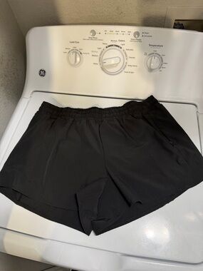 Women's Black Athletic Shorts - Lightweight Everyday Activewear